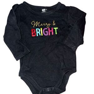 Baby girl, Christmas top long sleeve shirt
